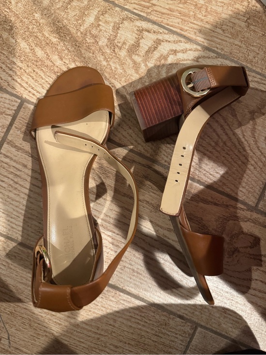 MICHAEL Michael Kors Shoes - MICHAEL Michael Kors Tan Brown Block Heel Sandals